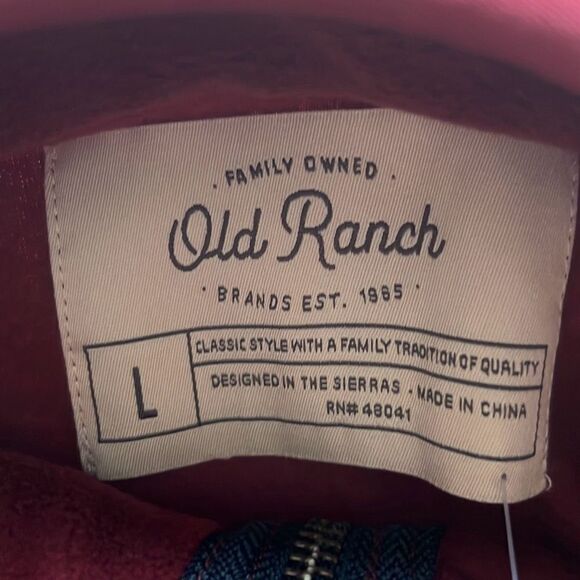 NWT Old Ranch Recycled Poly Huron 1/4 Zip Fleece Shirt Sz. L - Picture 4 of 11